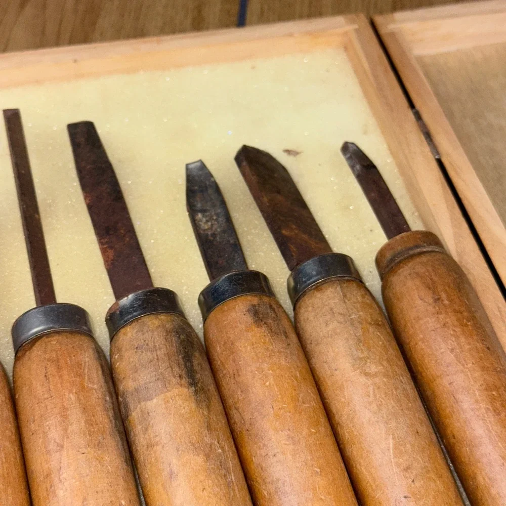 Cummins Industrial Tools 8pc Wood‎ Lathe Chisel Set No.3252 Woodworking